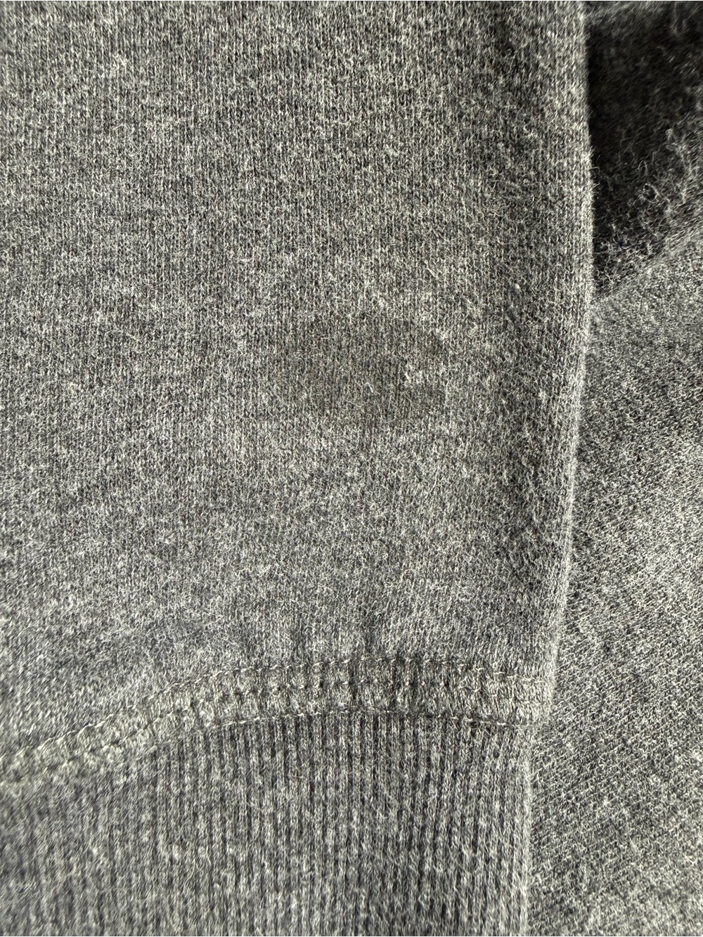 Champion Kids' L (10/12) Gray Full-Zip Hoodie with Logo - Picture 9 of 10